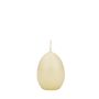 Eierkerze Kerzen Ostern LEONITA, creme, 6cm, 4,5cm, 7h - Made in Germany