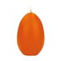 Eierkerze Kerzen Ostern LEONITA, orange, 12cm, 8cm, 40h - Made in Germany