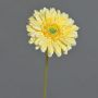 Künstliche Blume Gerbera QIUDONG, gelb, 50cm, Ø12cm