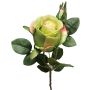 Rose künstlich BARIADY, grün-pink, 35cm, Ø5,5cm