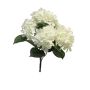 Künstliche Blume Hortensie LINJIA auf Steckstab, creme, 45cm