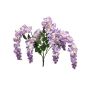 Dekozweig Blauregen JIALAN, lila, 75cm