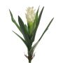 Kunstblume Alpinia purpurata LINNIE, Steckstab, weiß, 55cm