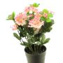 Künstliche Blume Azalee JINGSHU im Dekotopf, rosa, 25cm