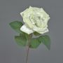 Samt Rose YUFAN, creme, 45cm, Ø13cm