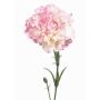 Künstliche Nelke VANERA, rosa-weiß, 60cm, Ø9cm