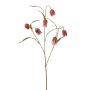 Textilblume Schachbrettblume TIMANO, rot-rosa, 60cm