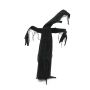 Halloween Dekoration Baum NOZZY mit schaurigem Lachen / Bewegungsfunktion, schwarz, LEDs, 115cm