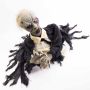 Halloween Dekoration Zombie / Untoter ROWDY mit Bewegungs- Schreifunktion, LEDs, 45cm