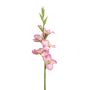 Kunst Gladiole KIVANA, rosa-weiß, 90cm