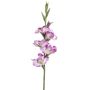Kunst Gladiole KIVANA, lila-weiß, 90cm