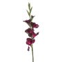 Kunst Gladiole KIVANA, dunkelviolett, 90cm