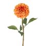Kunstblume Dahlie BREDANA, orange, 60cm, Ø11cm