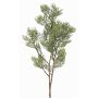 Dekozweig Zypresse künstlich SILVARIO, grau-grün, 75cm
