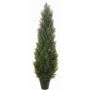 Künstliche Thuja ODINE im Dekotopf, crossdoor, grün, 150cm