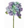 Hortensien Kunstblume CHIDORI, lila-blau-grün, 30cm, Ø13cm