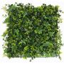 Kunststoff Matte Efeu Farn LANFIR, crossdoor, schwer brennbar, grün, 50x50x8cm