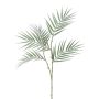 Dekozweig Goldfruchtpalme MELTOR, gefroren, weiß-grün, 80cm