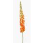 Große Kunstblume Steppenkerze NITTI, orange, 130cm