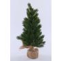 Künstlicher Tannenbaum KOLYMA im Jutesack, 50cm