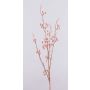 Plastik Zweig Schneebeere WAKILIA mit Früchten, metallic-roségold, 100cm