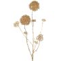 Künstlicher Skimmie Zweig LOBUS, gold, 90cm, Ø4-8,5cm