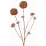Künstlicher Skimmie Zweig LOBUS, kupfer, 90cm, Ø4-8,5cm