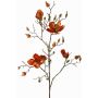 Samt Magnolienzweig künstlich JACKA, orange, 105cm
