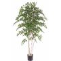 Künstliche Weißbirke TAMOU, Naturstämme, grün, 195cm