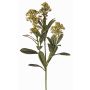 Kunstpflanzen Zweig Skimmie LAUSANA mit Blüten, grün, 65cm, Ø7cm