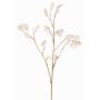 Kunstpflanze Zweig Lunaria KONIA, creme, 95cm