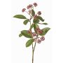 Künstlicher Hartriegel Zweig PANGO mit Knospen, altrosa, 70cm, Ø7cm