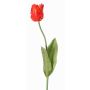 Kunstblume Papageientulpe UAKARI, rot-orange-grün, 65cm, Ø6cm