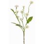 Künstliche Wiesen-Flockenblume HOLLA, weiß, 55cm, Ø3-4cm