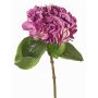 Hortensien Kunstblume CHIDORI, violett-creme, 60cm, Ø18cm