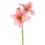 Kunstblume Taglilie NEULIDA mit Blüten, rosa-gelb, 65cm, Ø11cm