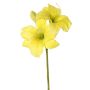 Kunstblume Taglilie NEULIDA mit Blüten, gelb, 65cm, Ø11cm