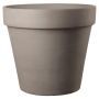 Pflanztopf NUVENS aus Terrakotta, outdoor, taupe, 70cm, Ø79cm