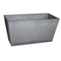 Blumenkasten ANDIF aus Holzbeton, outdoor, grau, 100x32x49cm