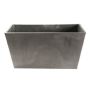 Blumenkasten ANDIF aus Holzbeton, outdoor, anthrazit, 100x32x49cm