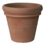 Blumentopf aus Kunststoff MYRDEN, Terrakotta, outdoor, 44cm, Ø51cm