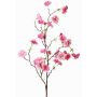 Künstlicher Zweig Zierpfirsich KENZUN, Blüten, rosa-pink, 110cm, Ø2-7cm