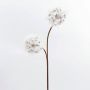 Künstliche Pusteblume THERESIA, weiß, 80cm, Ø12cm