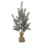 Kunstbaum Tannenbaum DARIMA im Jutesack, gefroren, 95cm