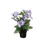 Kunstblume Petunie EIGORAN im Dekotopf, lila, 28cm