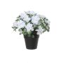 Kunstblume Azalee SASIANA im Dekotopf, weiß, 28cm