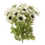 Künstliche Blume Anemone BERNORA auf Steckstab, creme, 35cm