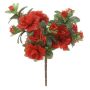 Kunstblume Azalee ZANEIDA auf Steckstab, rot, 18cm