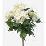 Künstliche Hortensie DORJA auf Steckstab, weiß-grün, 40cm