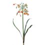 Kunstblume Milchstern SANDRILA, Steckstab, orange, 70cm
